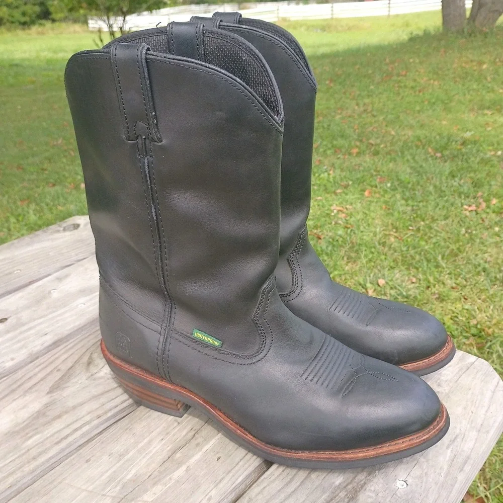 Dan Post Men's Albuquerque Waterproof Leather Western Boot Size 13 Extra Wide